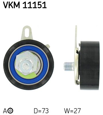 SKF VKM11151 Feszítő gőrgő fogasszíj-vezérműszíjhoz